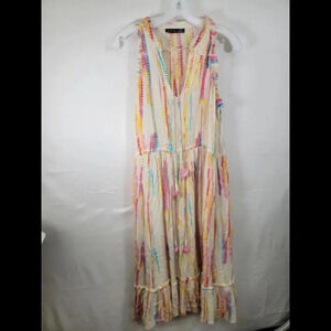 Black Tape Colorful Boho Summer Dress Size M